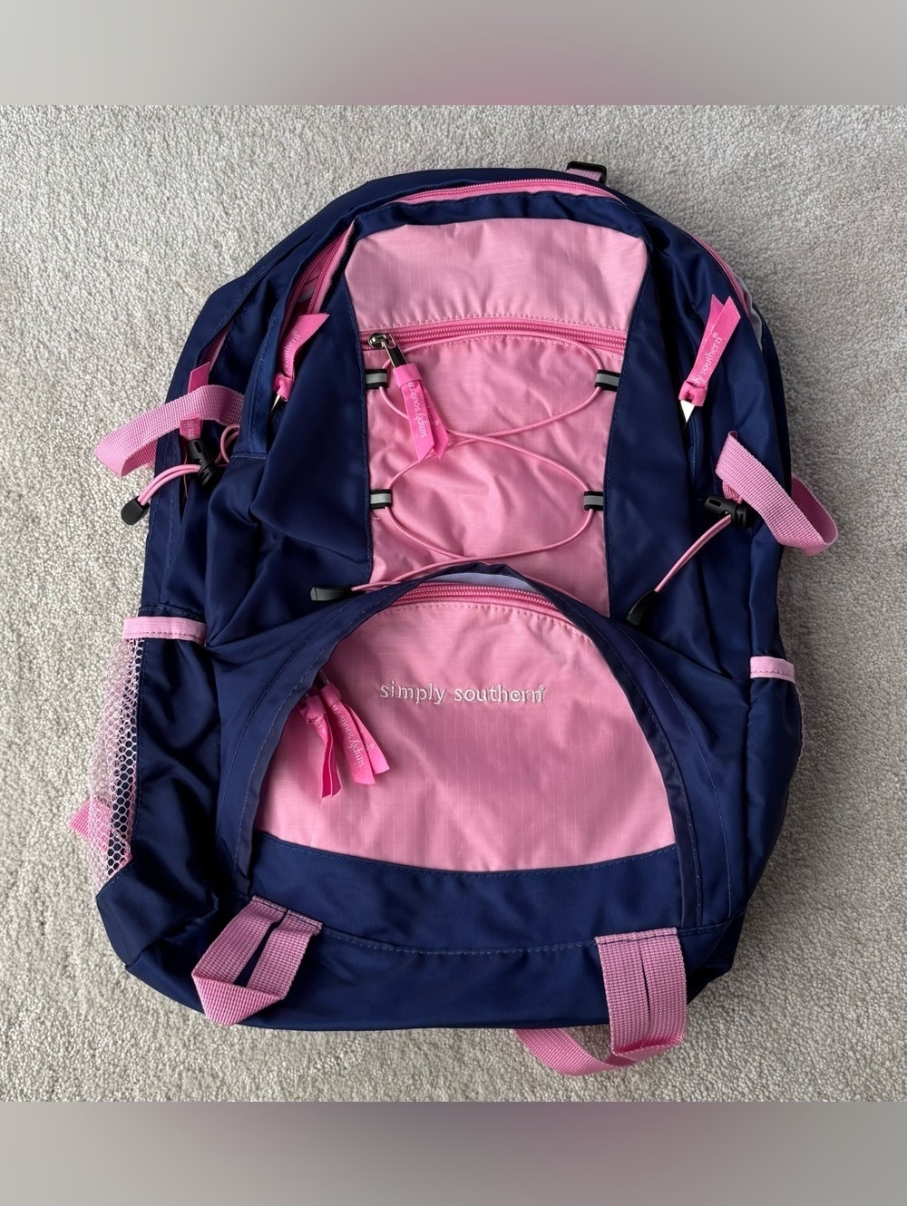 Simply Southern Navy & Pink Daypack